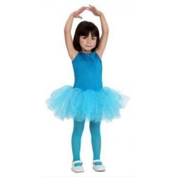 DISFRAZ DE BAILARINA BALLET AZUL NIÑA