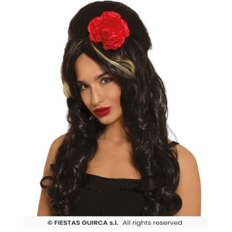 PELUCA POP STAR CON FLOR