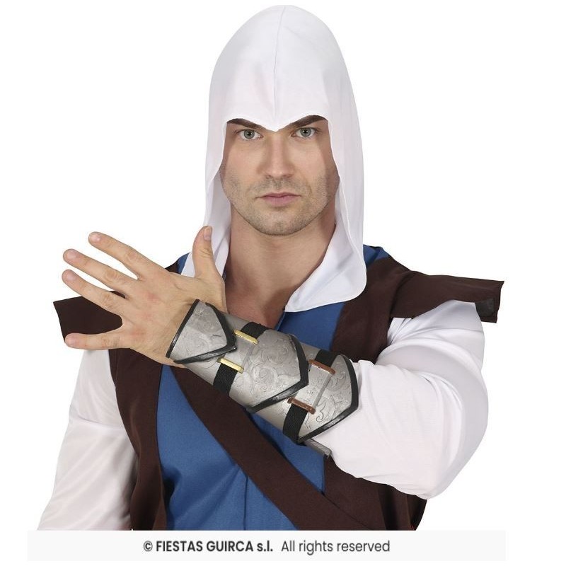 BRAZALETE CON PUÑAL NINJA RETRÁCTIL, 30 CM