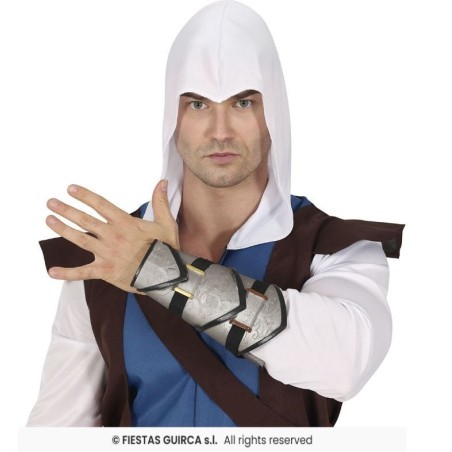 BRAZALETE CON PUÑAL NINJA RETRÁCTIL, 30 CM