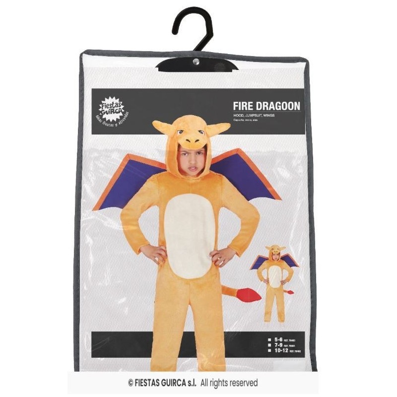 DISFRAZ FIRE DRAGOON INFANTIL