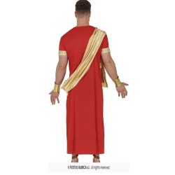 DISFRAZ DE ROMANO ROJO ADULTO 2