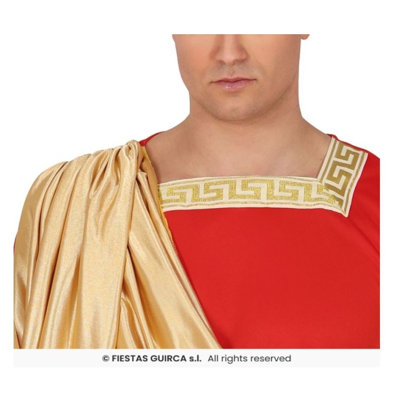 DISFRAZ DE ROMANO ROJO ADULTO