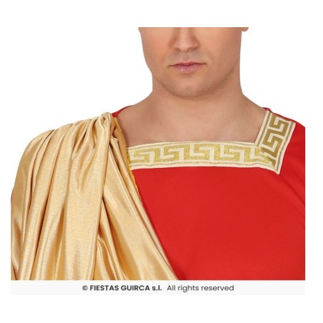 DISFRAZ DE ROMANO ROJO ADULTO