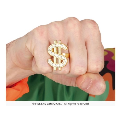 ANILLO DOLLAR METÁLICO