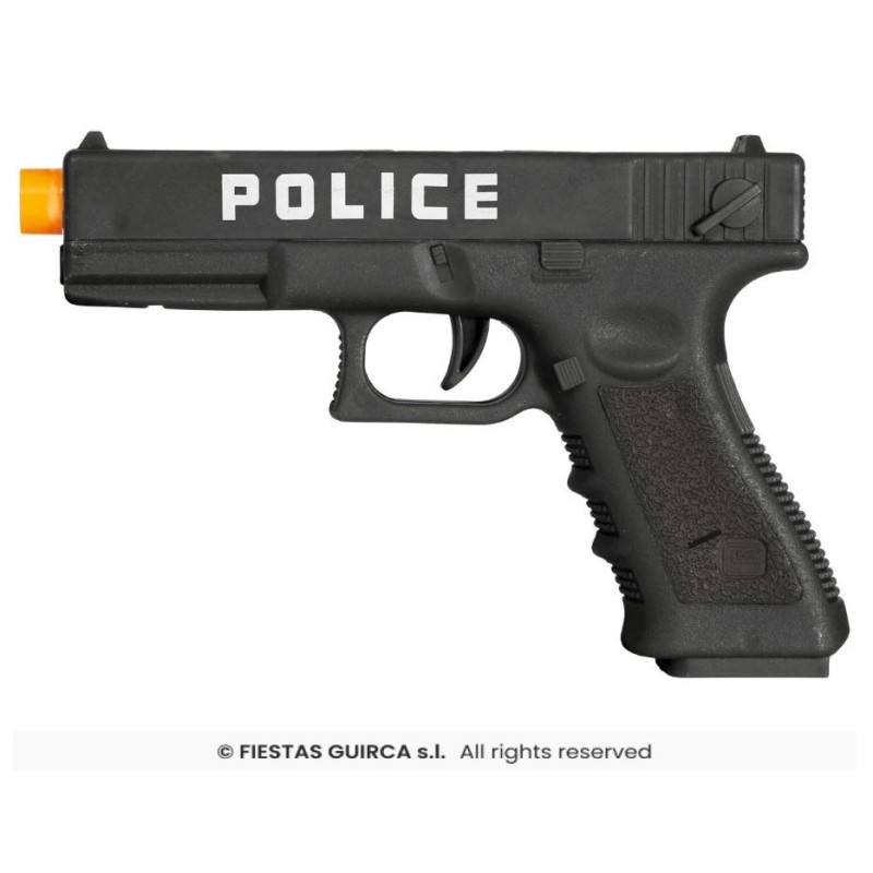 PISTOLA CON FUNDA, 20 CM