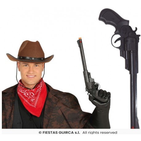PISTOLA CAÑÓN LARGO 43 CM