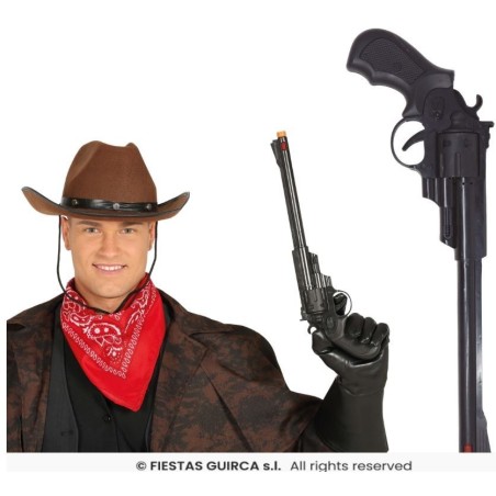PISTOLA CAÑÓN LARGO 43 CM