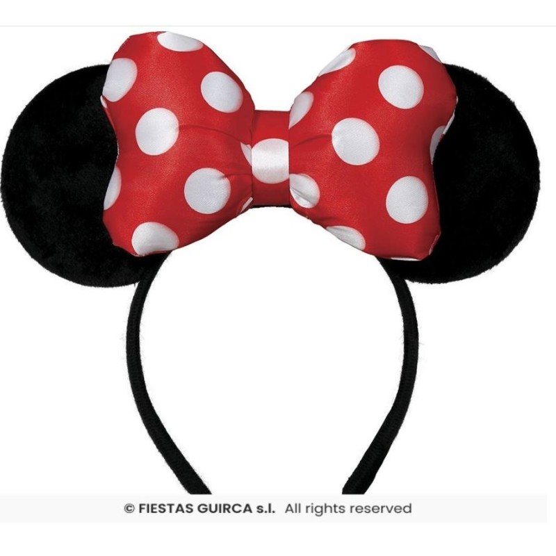 DIADEMA LAZO RATONCITA