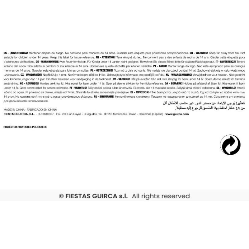 ABANICO CON TELA 60X140 CM