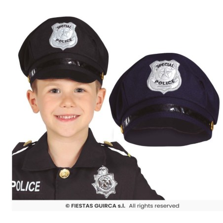 GORRA DE POLICÍA INFANTIL