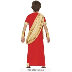 DISFRAZ DE ROMANO ROJO INFANTIL 2