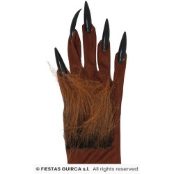 GUANTES HOMBRE LOBO CON GARRAS 2