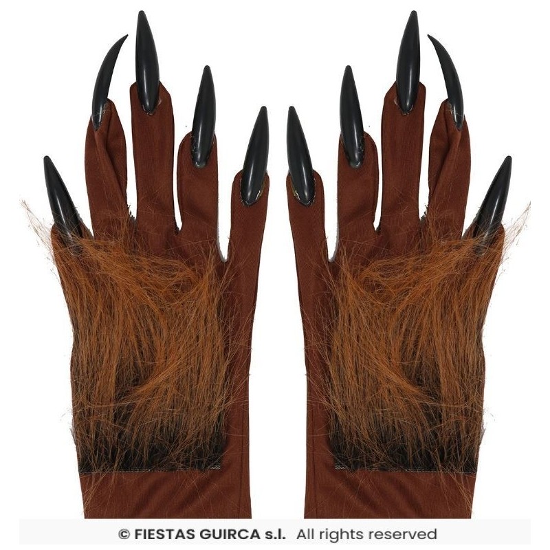 GUANTES HOMBRE LOBO CON GARRAS
