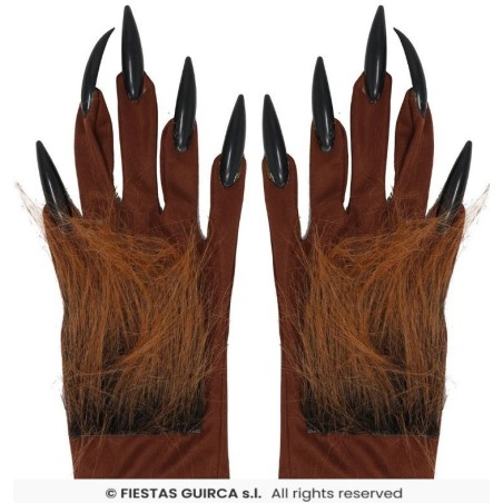 GUANTES HOMBRE LOBO CON GARRAS