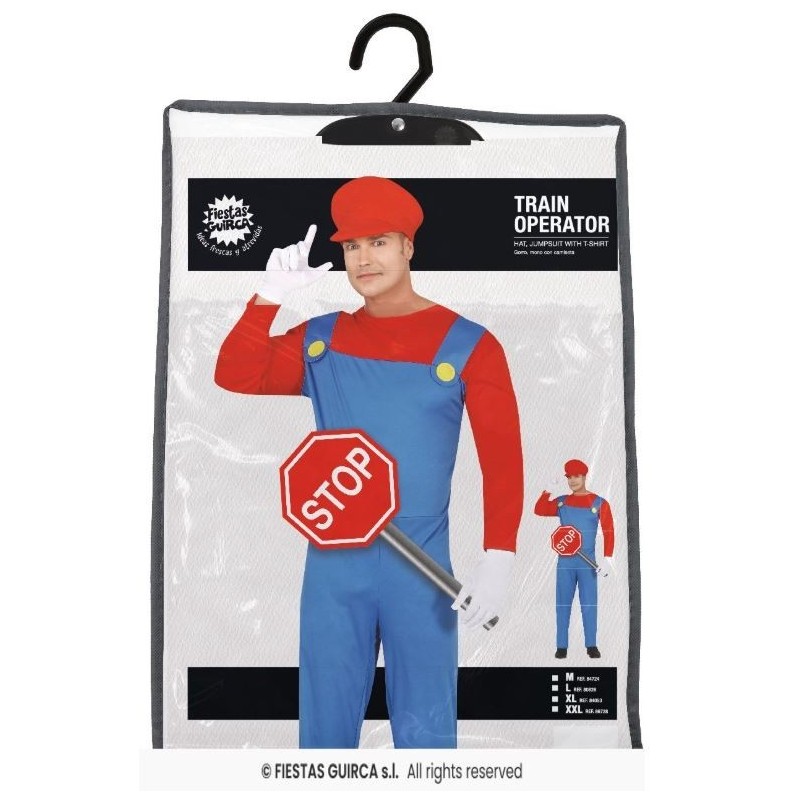 DISFRAZ DE SUPER MARIO ADULTO