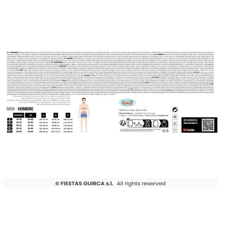 DISFRAZ DE SUPER MARIO ADULTO