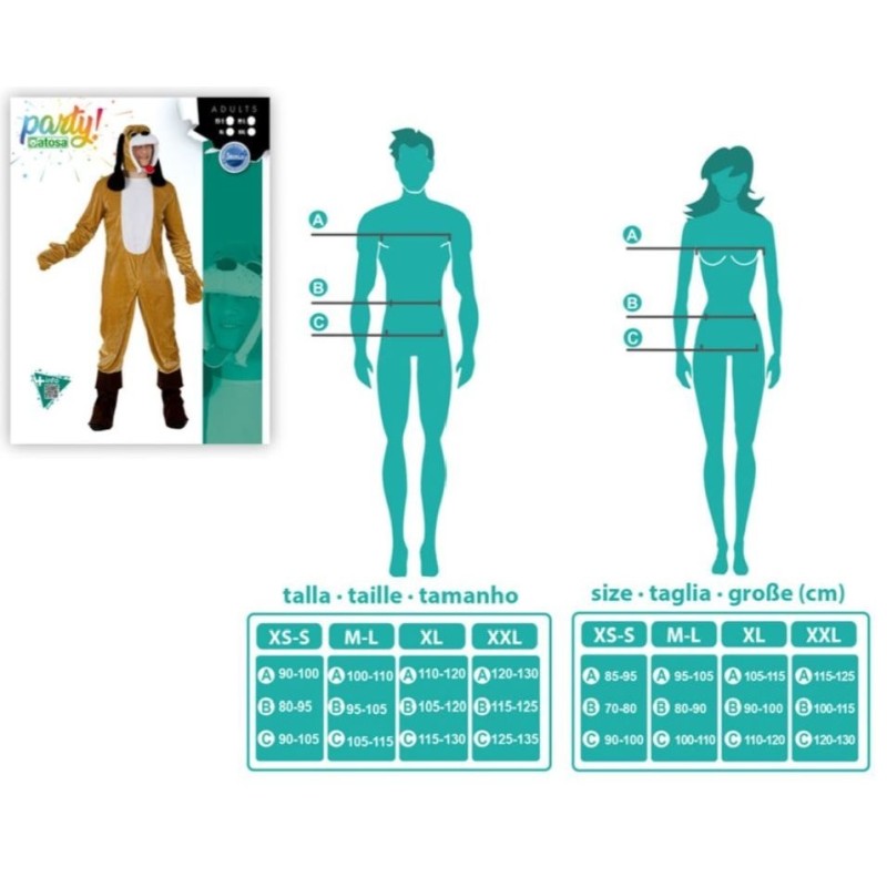 DISFRAZ DE PERRO ADULTO