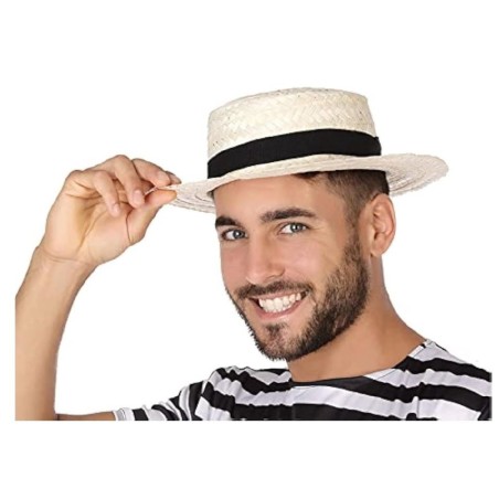 SOMBRERO CANOTIER PAJA