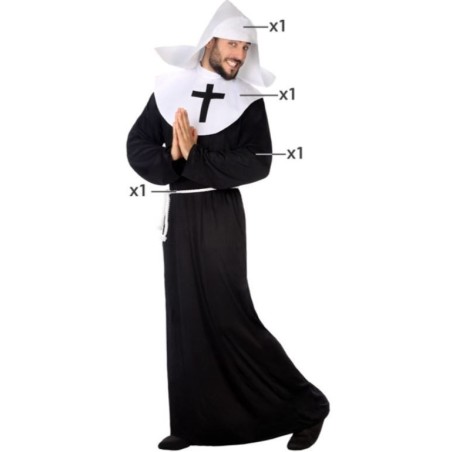 DISFRAZ DE MONJA ADULTO