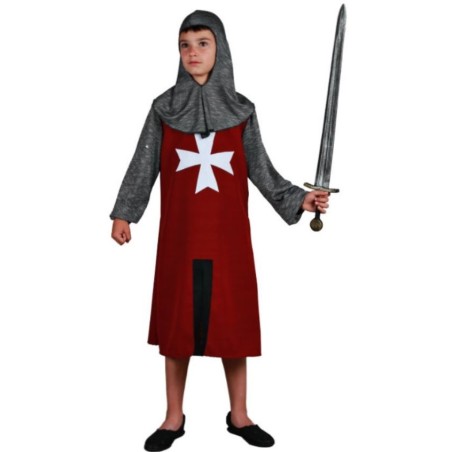 DISFRAZ DE ESCUDERO MEDIEVAL INFANTIL