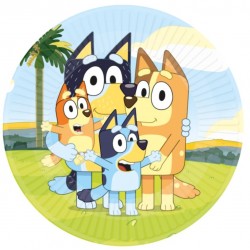 PLATOS BLUEY 23 CM