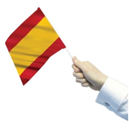 BANDERÍN DE ESPAÑA 15X22 CM