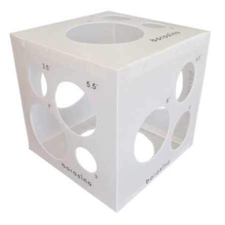 CAJA MEDIDORA PARA CALIBRE DE GLOBOS