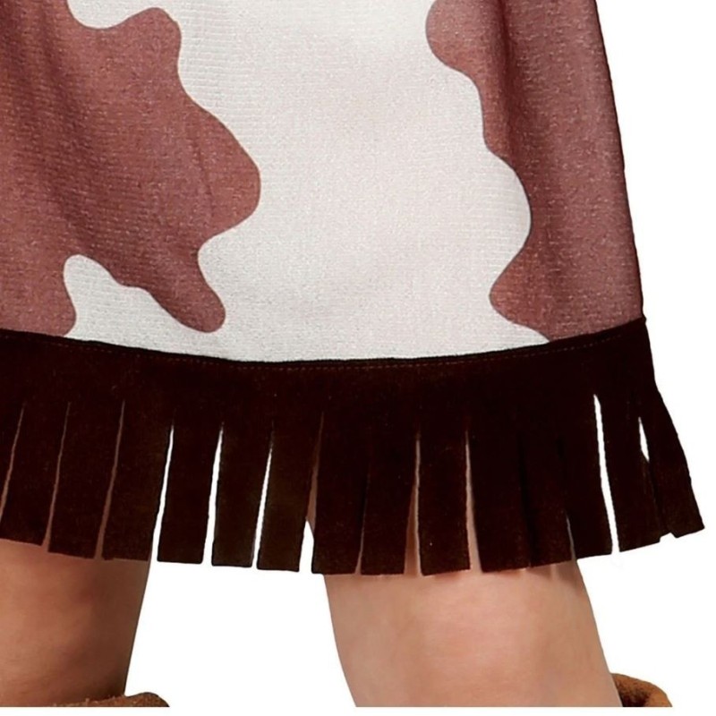 DISFRAZ DE VAQUERA INFANTIL