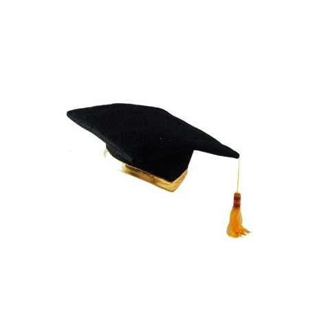 GORRO BIRRETE GRADUADO FIELTRO