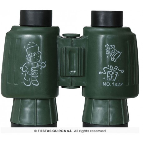 PRISMÁTICOS DE PLÁSTICO VERDES