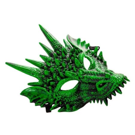 CARETA DE DRAGÓN DE PLÁSTICO