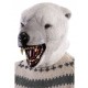 CARETA DE OSO BLANCO LÁTEX
