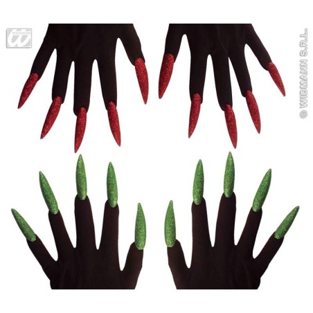 GUANTES CON UÑAS LARGAS                           