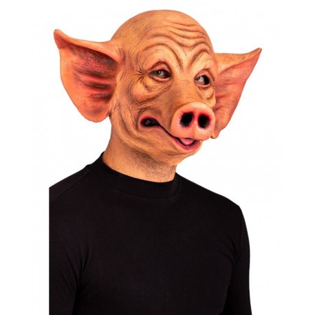CARETA DE CERDO LÁTEX