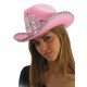 SOMBRERO COWBOY ROSA