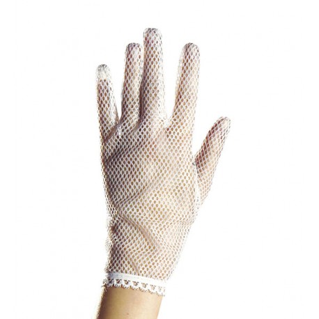 GUANTES CORTOS RED BLANCOS