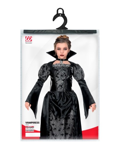 DISFRAZ DE VAMPIRESA INFANTIL