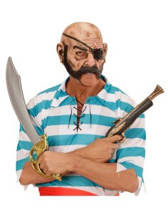 CARETA 3/4 PIRATA BOCA ABIERTA INFANTIL 2