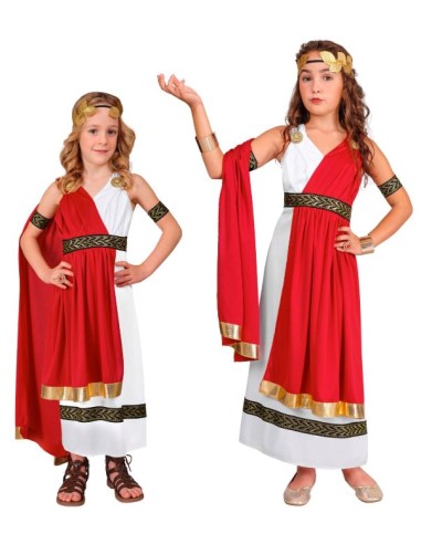 DISFRAZ EMPERATRIZ ROMANA INFANTIL