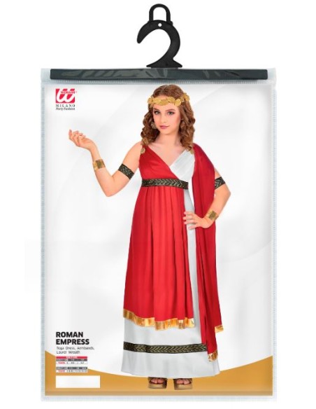 DISFRAZ EMPERATRIZ ROMANA INFANTIL