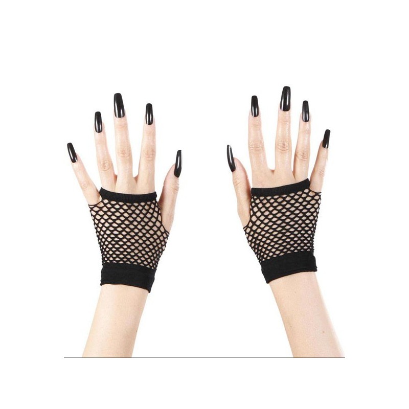 GUANTES RED SIN DEDOS NEGROS                   