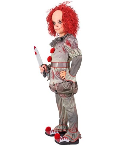 DISFRAZ PAYASO ASESINO INFANTIL