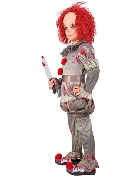 DISFRAZ PAYASO ASESINO INFANTIL