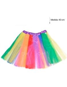 TUTÚ ADULTO MULTICOLOR 40 CM