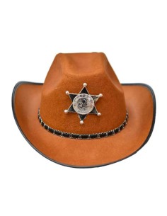 SOMBRERO SHERIFF ADULTO