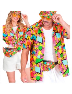 CAMISA FUNKY DE LOS 80 ADULTO
