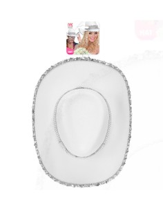 SOMBRERO NOVIA CON PERLAS