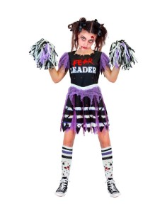 DISFRAZ DE ZOMBIE CHEERLEADER INFANTIL