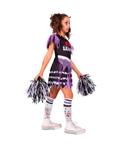 DISFRAZ DE ZOMBIE CHEERLEADER INFANTIL